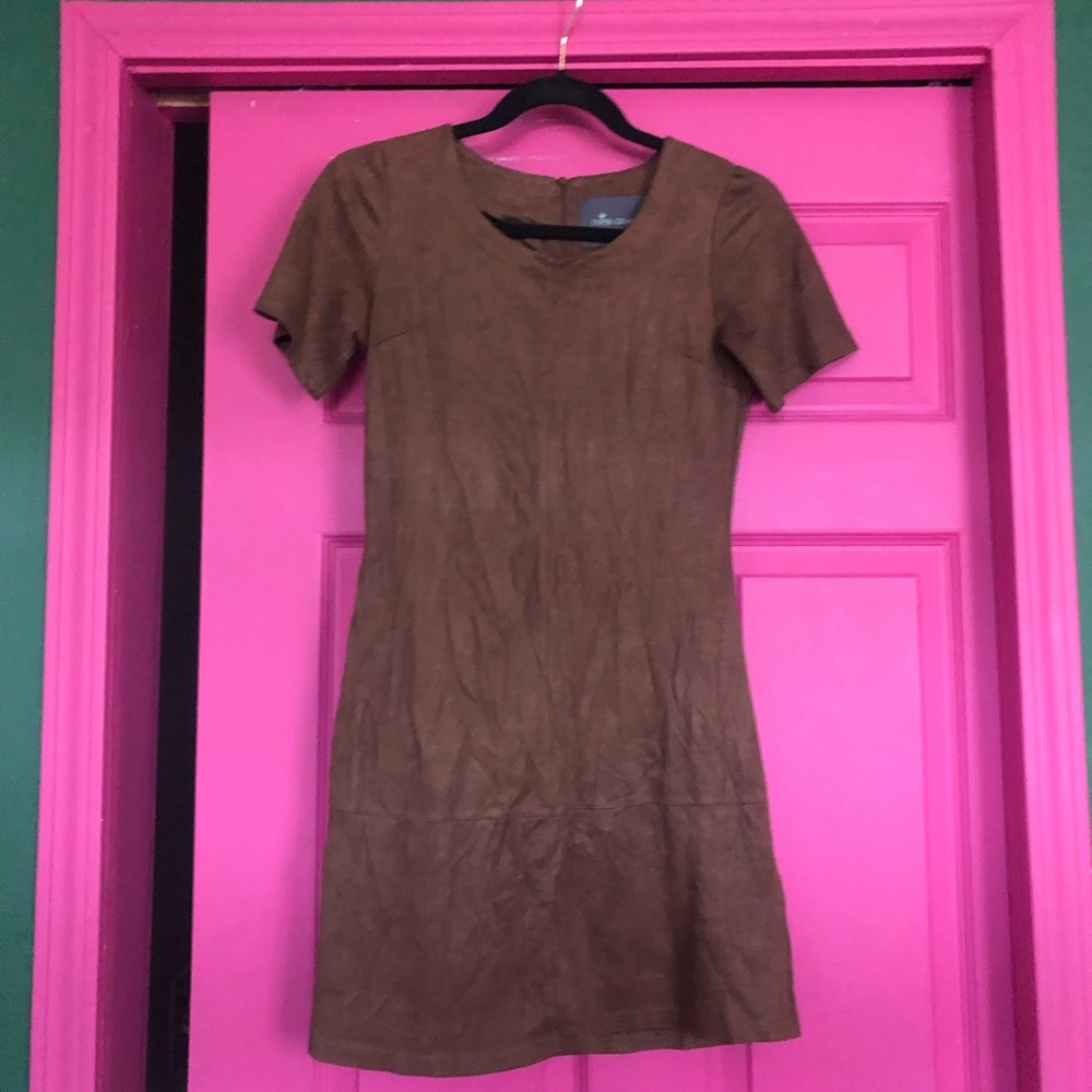 “Suede” dress